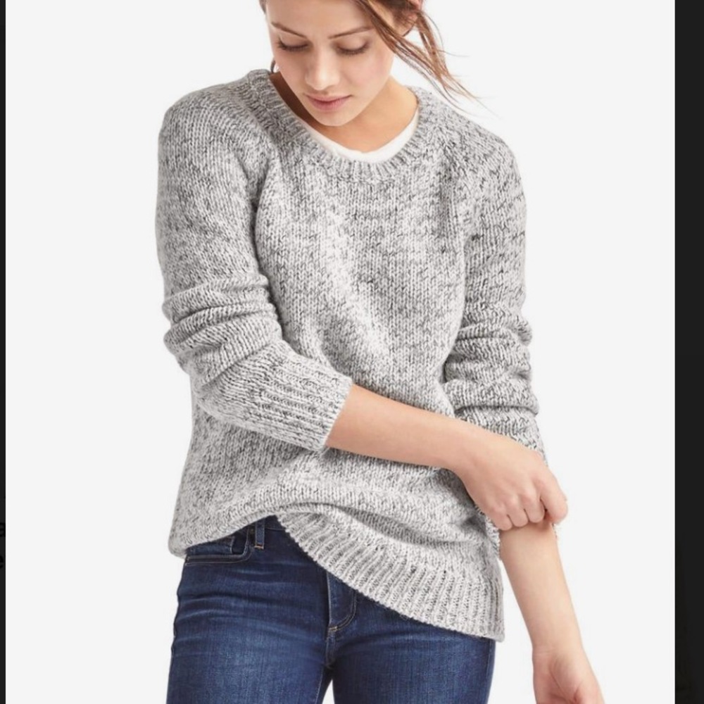 GAP Marled Long Sweater